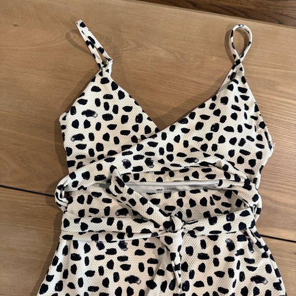 Aerie One Piece Wrap Swimsuit Size Small Cut out - Picture 3 of 8